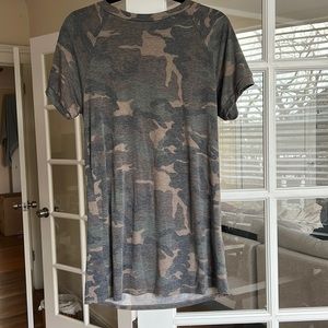 Camo T-shirt Dress